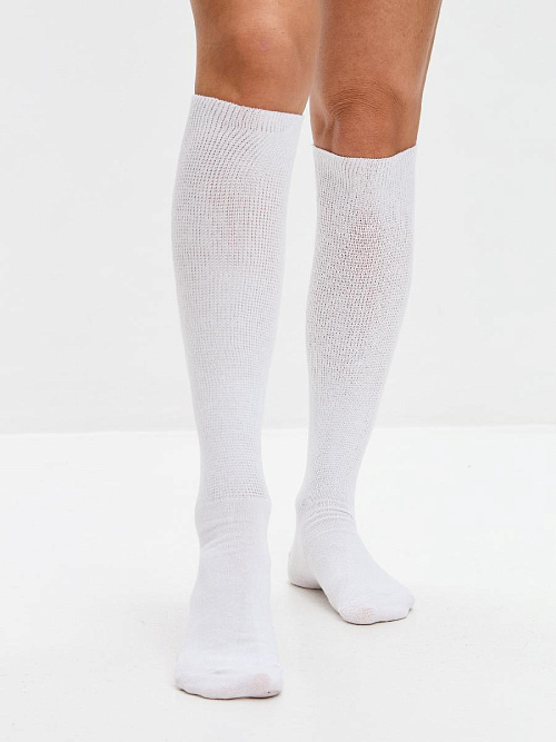 Получулки (гольфы) из хлопка с ослабленной резинкой (подходят на полную ногу) 